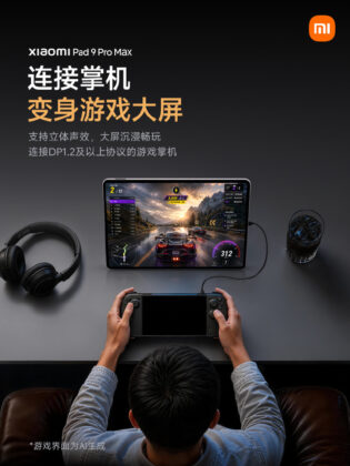 Promotional image of the Xiaomi Pad 9 Pro Max tablet
