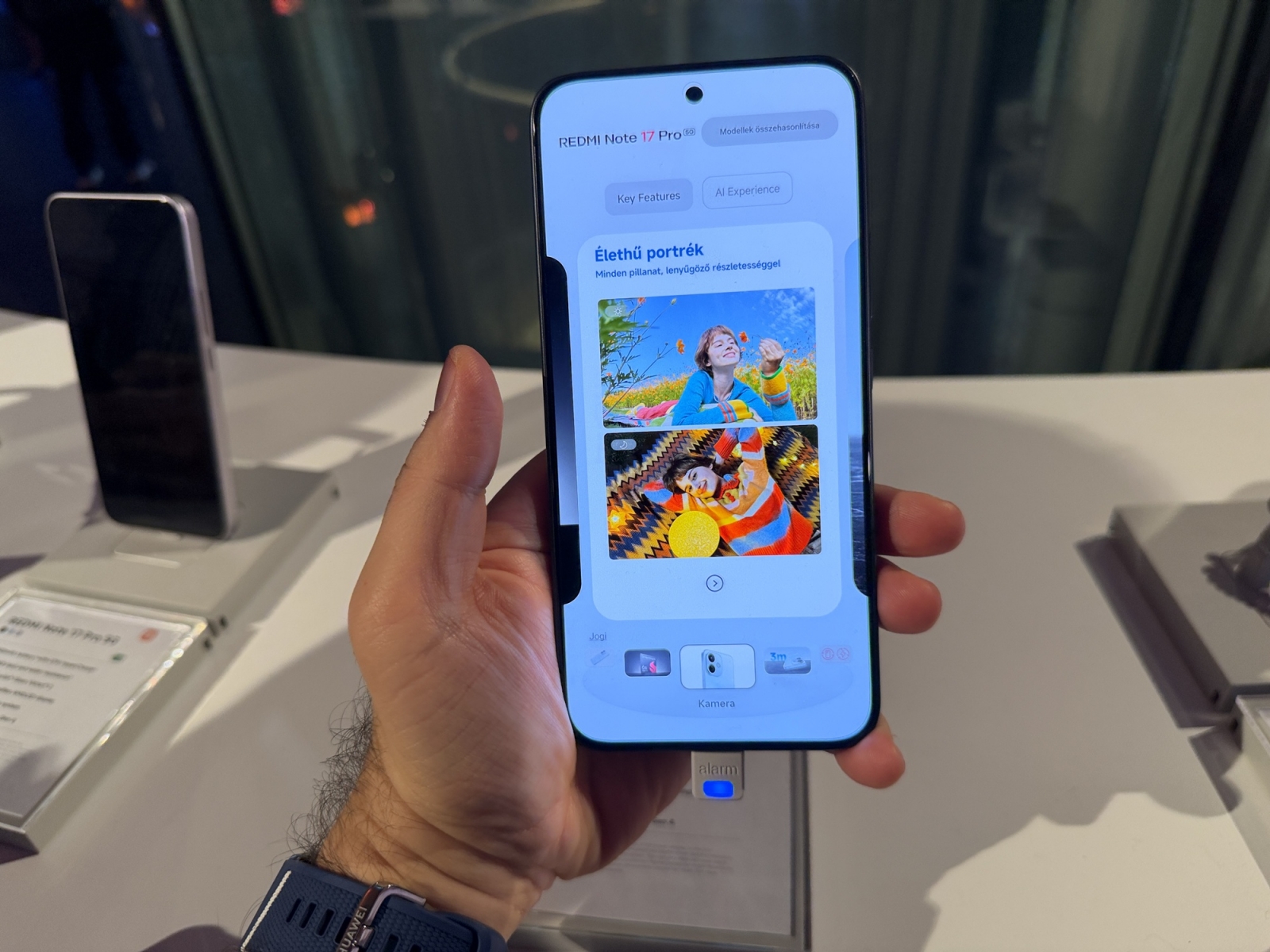 REDMI Note 17 Pro 5G shown at the Xiaomi launch event