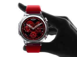 Xiaomi Watch S5 Transparent Edition smartwatch