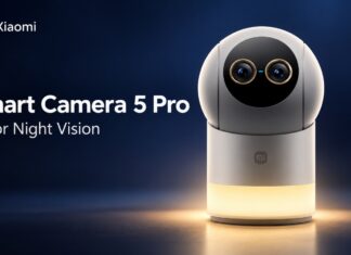 Xiaomi Smart Camera 5 Pro launches in China with 4K color night vision and on-device AI Xiaomi Smart Camera 5 Pro Full-Color Night Vision indoor security camera