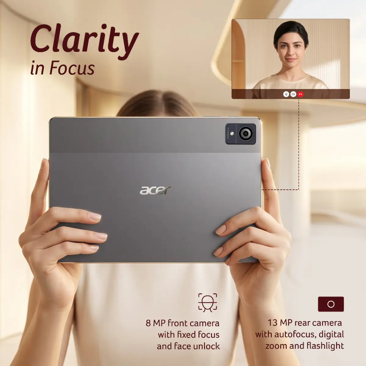 Acer Iconia Tab 11 5G Android tablet