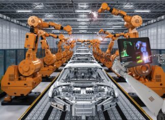 Micron Says Humanoid Robots Could Need 200GB of DRAM Each Humanoid robot representing the growing hardware demands of physical AI