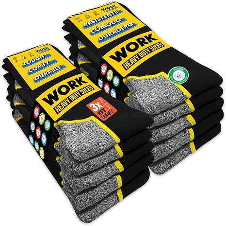 SOXCO WORK socks in a 10-pair pack