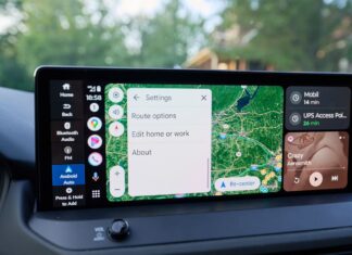 Android Auto 17.9 Beta Hints at Magic Cue AI and Driver Feedback Prompts Android Auto displayed on a vehicle infotainment screen