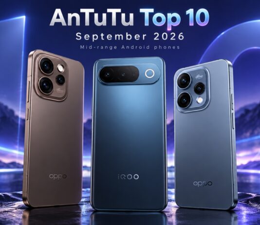 OPPO Reno15 Pro Tops AnTuTu’s September Midrange Chart as MediaTek Sweeps Top 10