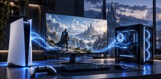 AnyPS5 project artwork illustrating PS5 game compatibility work on PC