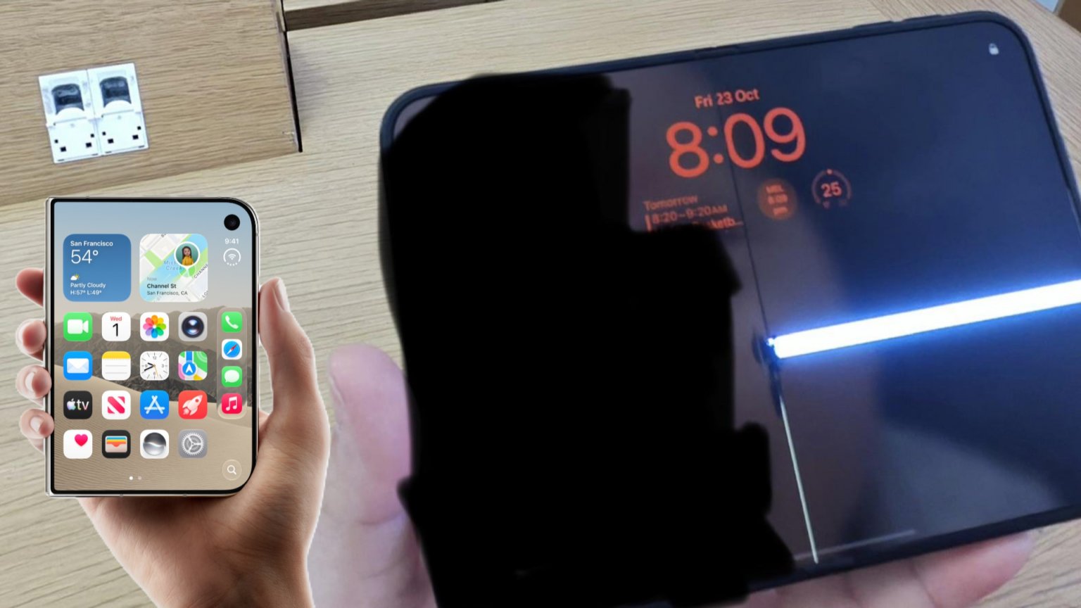 apple-iphone-duo-finemtec-cover-a97912-001 iPhone Duo foldable phone accompanying a report on display-failure claims