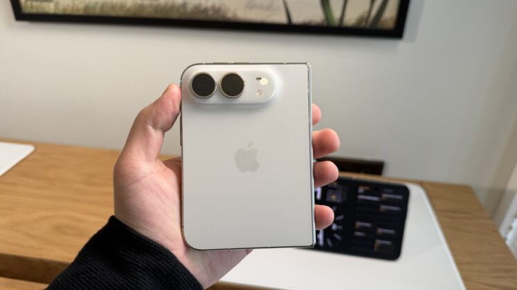 Apple iPhone Duo during hands-on testing
