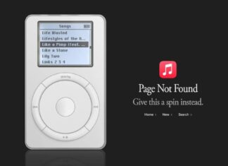 Apple Music’s 404 Page Now Includes an Interactive Original iPod Apple Music’s 404 Page Now Includes an Interactive Original iPod