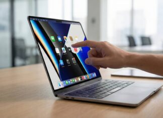 Apple’s OLED MacBook Pro Redesign Could Bring a Major Weight Reduction Apple MacBook Pro laptop shown open on a desk