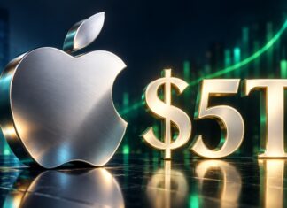 Apple Becomes Second Public Company to Close Above $5 Trillion Apple Becomes Second Public Company to Close Above $5 Trillion