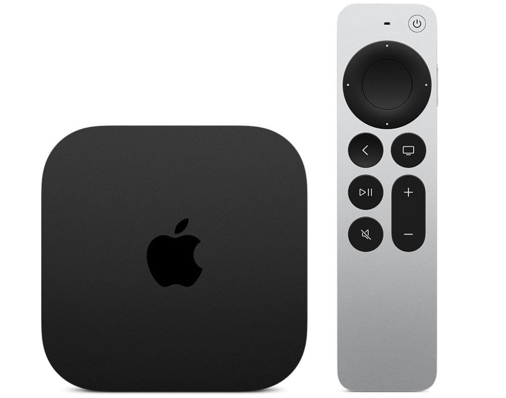 Apple TV 4K interface displayed on a television