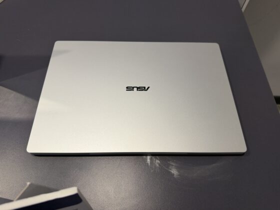 ASUS ExpertBook A7 in a dark finish