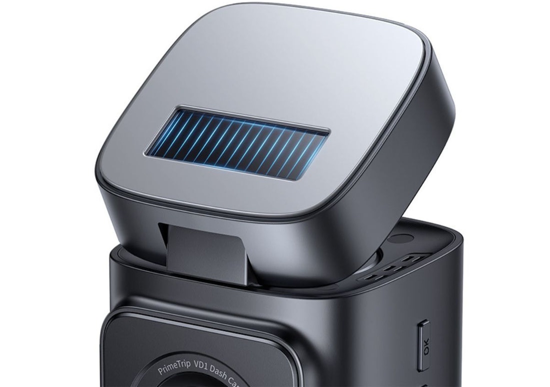 Baseus PrimeTrip VD1 Pro rear camera and mounting accessories