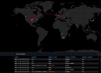 Bitdefender Threat Map Shows a Live View of Global Cyberthreat Activity Bitdefender Threat Map displaying cyberthreat events across a world map
