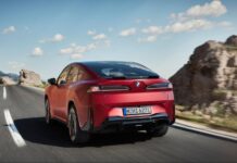 BMW iX4 Revealed With Up to 828 km WLTP Range and 400 kW Charging BMW iX4 electric SUV coupe