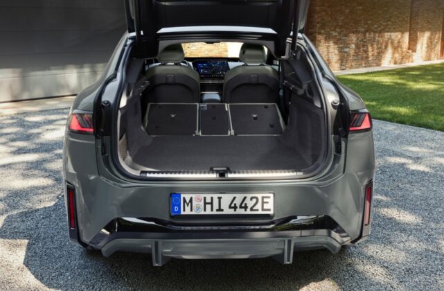 BMW iX4 electric SUV coupe