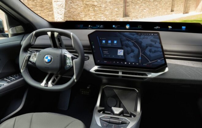 BMW iX4 electric SUV coupe