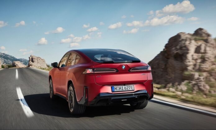 BMW iX4 electric SUV coupe