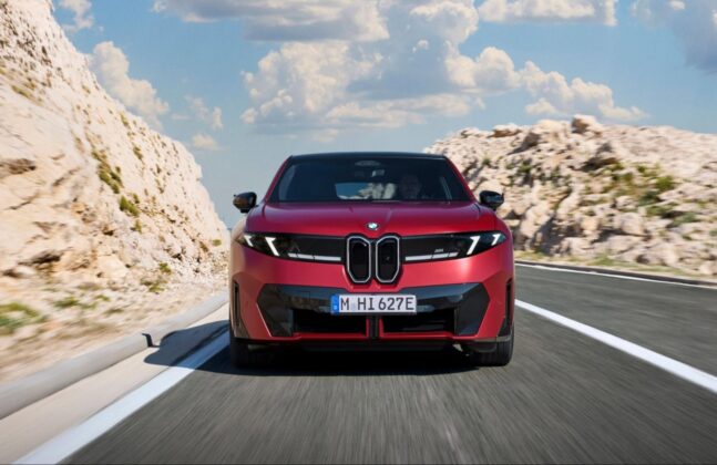 BMW iX4 electric SUV coupe