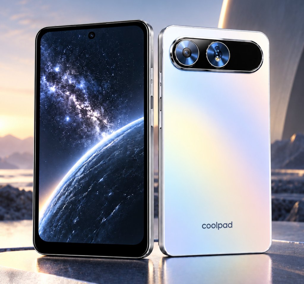 Reported Coolpad wide-screen smartphone design.