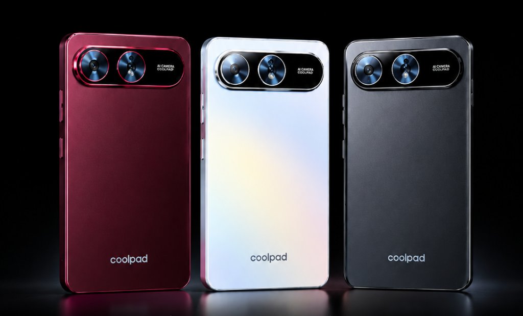 Coolpad’s reported phone with an oval horizontal rear-camera module.