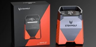 ETENWOLF Zephyr S3 portable tire inflator