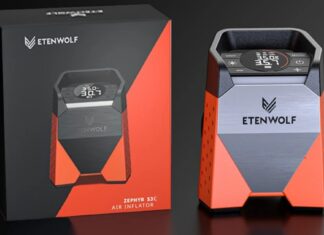 ETENWOLF Zephyr S3 portable tire inflator