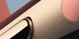 Google Health teaser image for the Fitbit Edge fitness band in Canyon orange