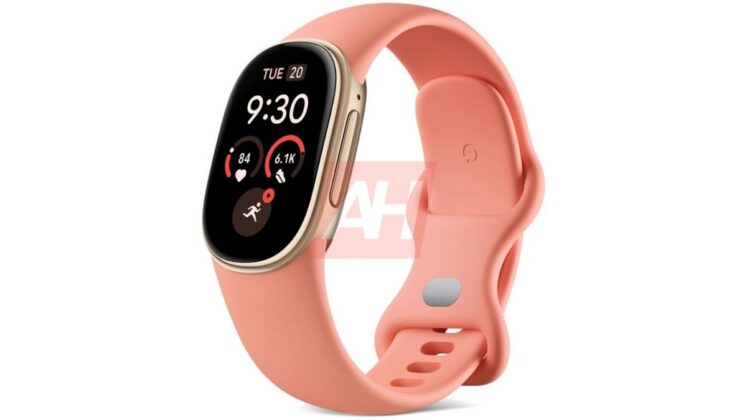Leaked image of the Fitbit Edge fitness band