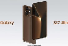 Galaxy S27 Ultra Concept Imagines a Full-Width Camera Module Concept render of the Samsung Galaxy S27 Ultra showing a wide rear camera module.