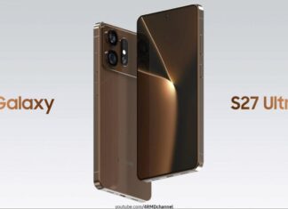 Galaxy S27 Ultra Concept Imagines a Full-Width Camera Module Concept render of the Samsung Galaxy S27 Ultra showing a wide rear camera module.