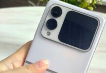Huawei wide-screen Nova X or Nova View phone render