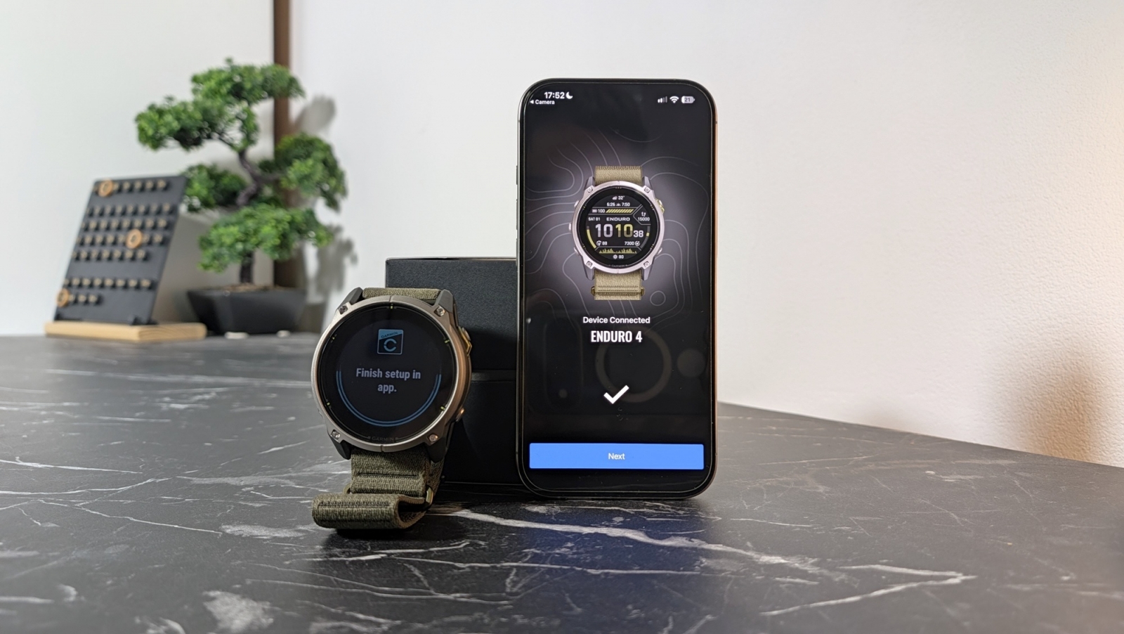 Garmin Enduro 4 smartwatch shown in product photography