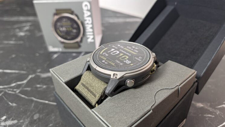 Garmin Enduro 4 smartwatch shown in product photography