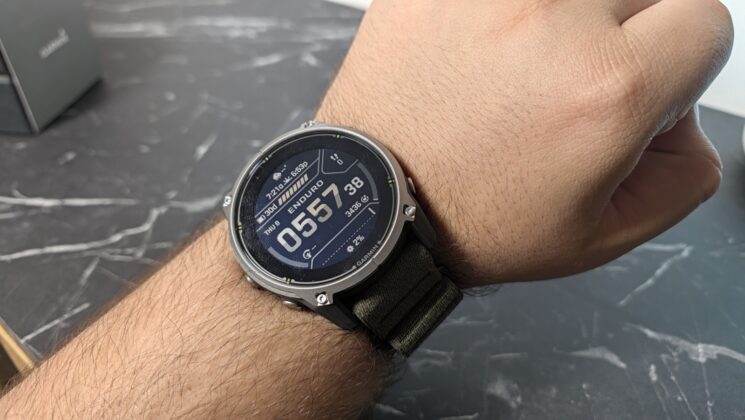 Garmin Enduro 4 smartwatch shown in product photography