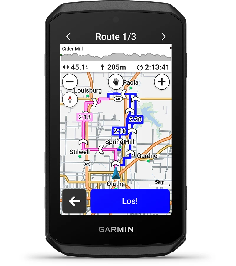 Garmin Edge 1060 cycling computer with voice-control features