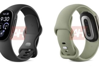 Fitbit Edge Leak Points to Seven-Day Battery Life and a Replaceable Cell Leaked image of the Fitbit Edge fitness tracker
