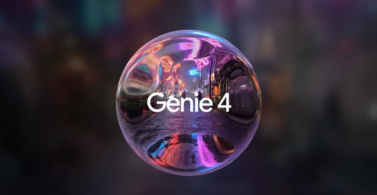google-genie-4-inteligenta-artificiala-cover-a97914-001 Google Genie 4 AI world-simulation model illustration
