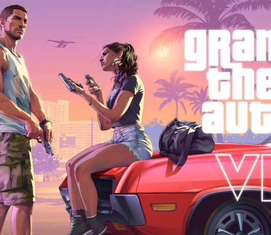 Grand Theft Auto VI promotional artwork associated with Rockstar Games’ launch trailer