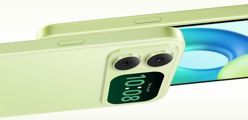 Honor X5D S main camera and rear secondary display