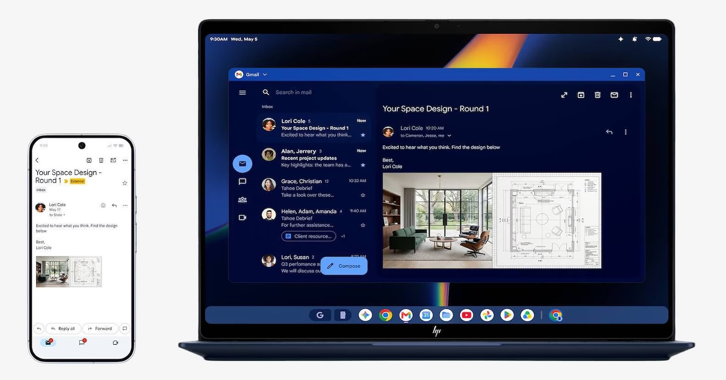 HP Googlebook 14 promotional image