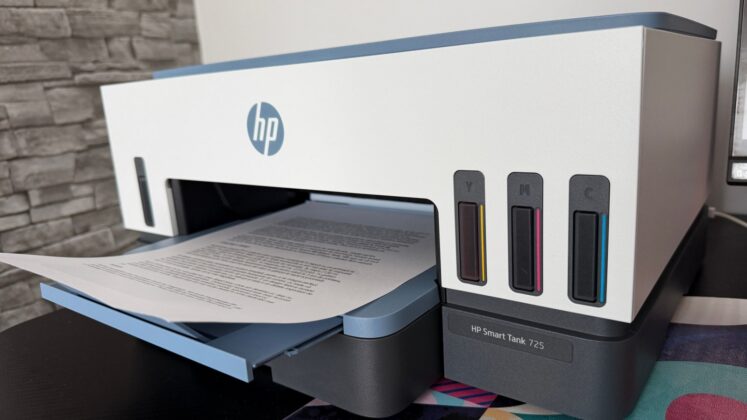 HP Smart Tank 725 Review: High-Yield Ink, Automatic Duplex and App-Based Control