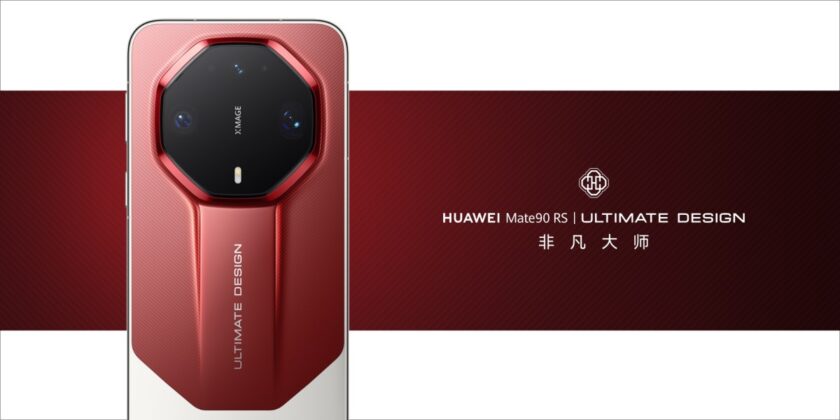 Huawei Mate 90 RS Ultimate Design promotional image