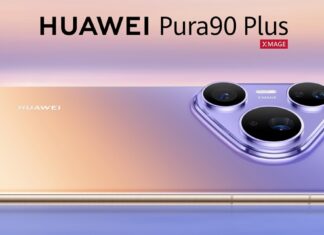 Huawei Pura 90 Plus in promotional imagery