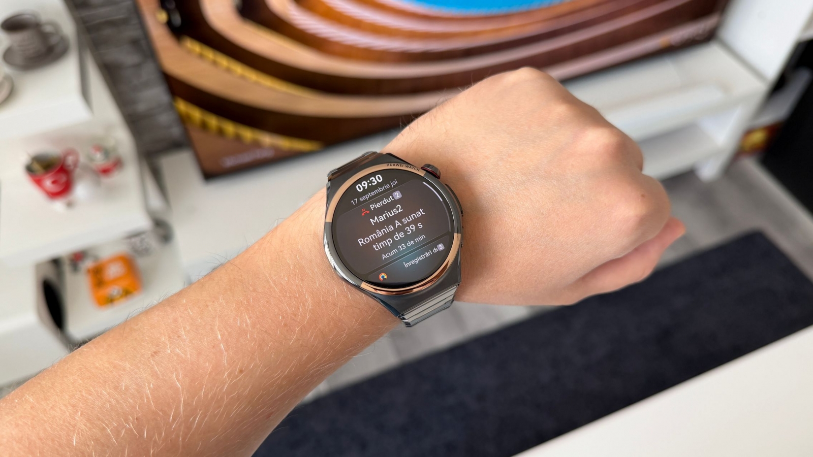 Huawei Watch 6 Pro with circular display