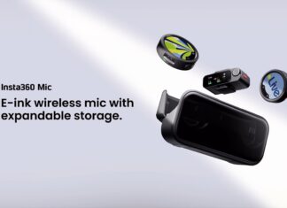 Insta360 Mic launches with customizable E-Ink display, 32-bit float recording Insta360 Mic wireless microphone system with a customizable E-Ink display.