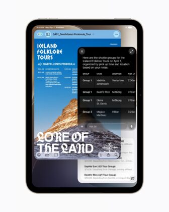 Apple iPad mini promotional image