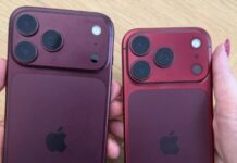Burgundy iPhone 18 Pro Owner Reports Finish Turning Bright Red Within Weeks Photos comparing the reported Burgundy iPhone 18 Pro finish before and after it appeared to become brighter red.