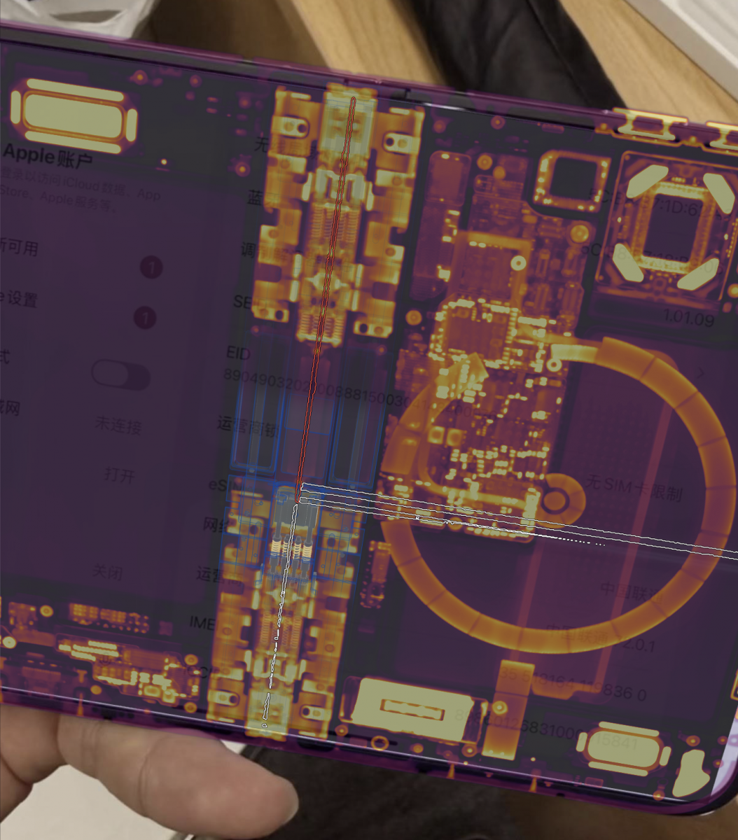 iFixit analysis of the iPhone Duo hinge and its possible display stress point